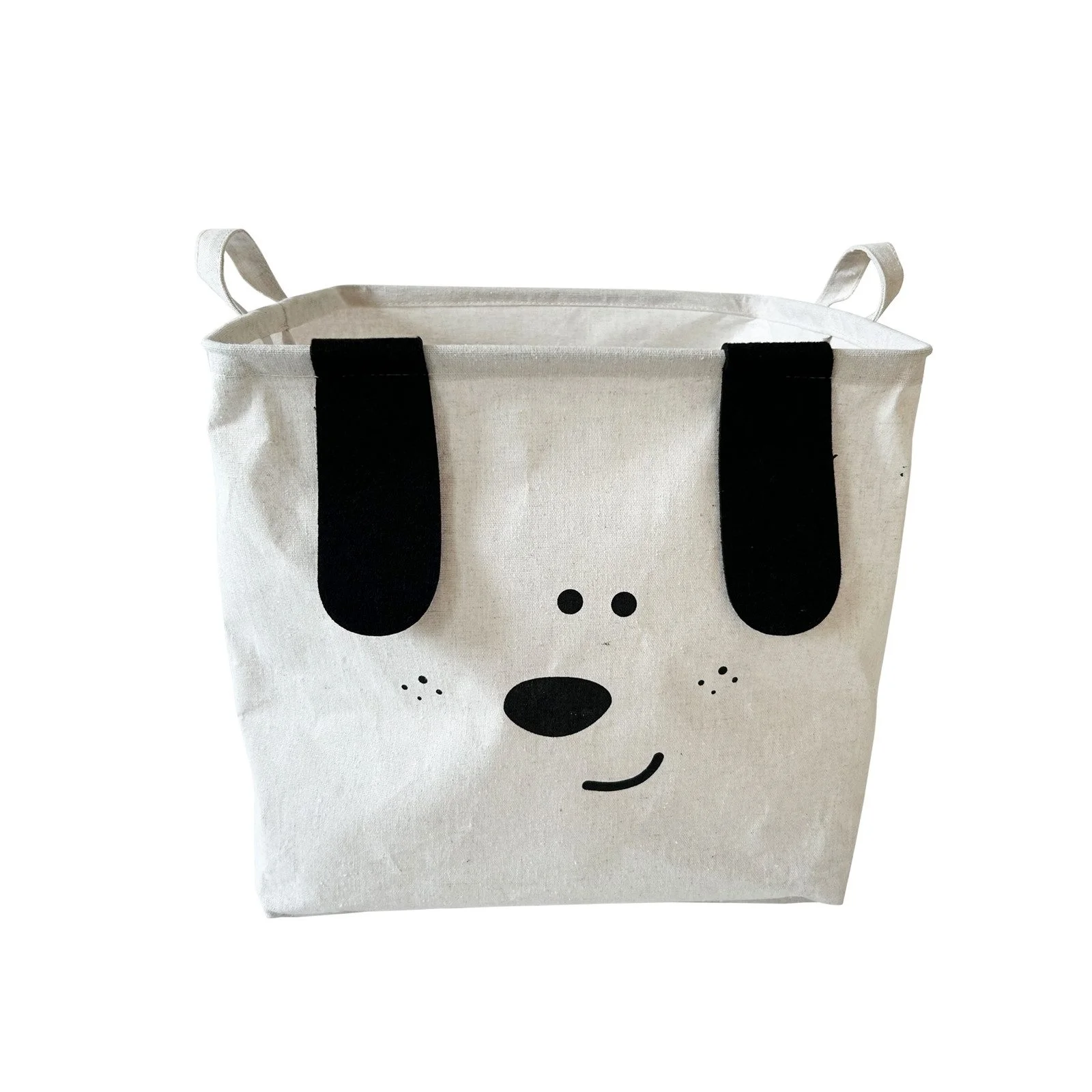 Aufbewahrungskorb „Hund“ – eckig, ca. 35 × 35 × 32 cm